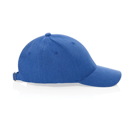 XD Collection Milo recycled heather 6-panel cap in gray