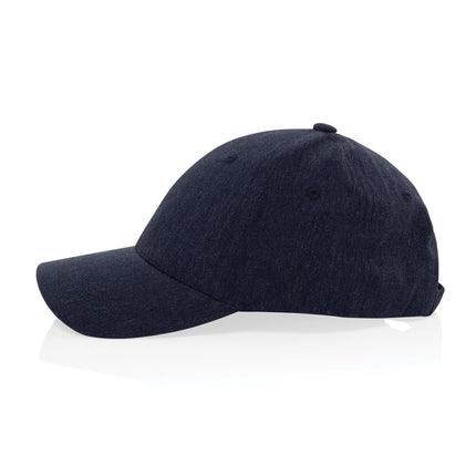 XD Collection Milo recycled Heather 6-panel cap made of 200g fabric