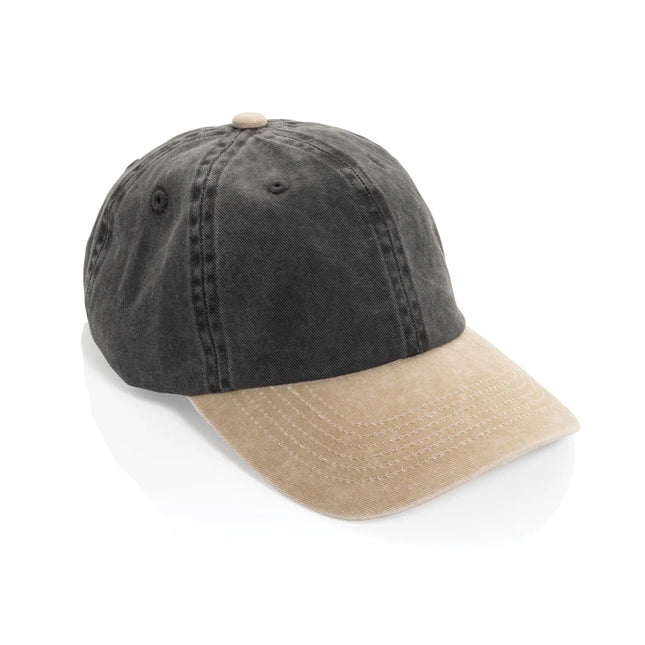 XD Xclusive BEAU AWARE™ washed 6-panel cotton twill cap in two-tone design