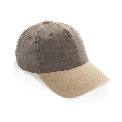 XD Xclusive BEAU AWARE™ washed 6-panel cotton twill two-tone cap