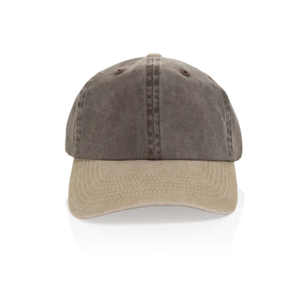 XD Xclusive BEAU AWARE™ washed 6-panel cotton twill cap in two-tone design