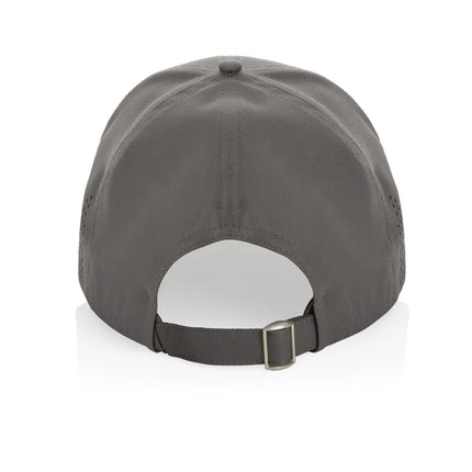  lightweight headwear with adjustable strap and eco-friendly recycled materials.