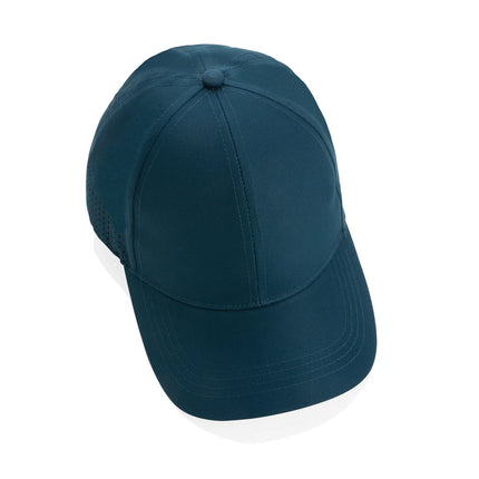 Impact AWARE™ RPET 6-panel sports cap by XD Collection featuring eco-friendly recycled PET fabric and a classic athletic design.
