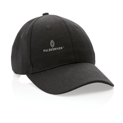 Six-panel XD Collection recycled cotton cap with AWARE™ tracer