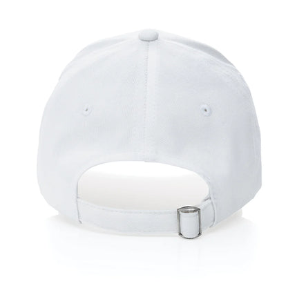  showcasing eco-friendly headwear with a structured fit.