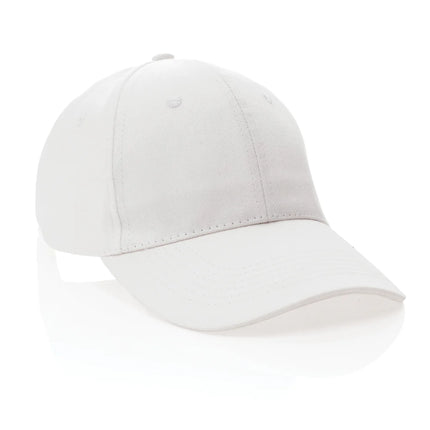 Six-panel XD Collection recycled cotton cap with AWARE™ tracer