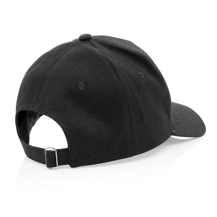 Recycled cotton 5-panel cap by XD Collection featuring AWARE™ tracer