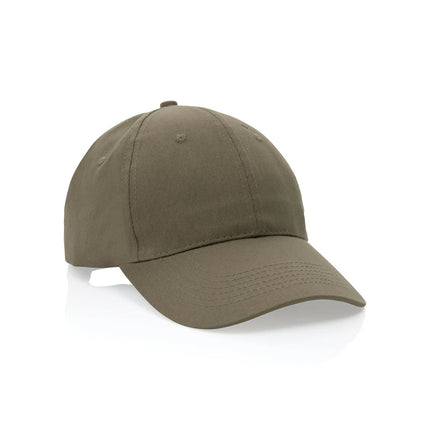 XD Collection 6-panel recycled cotton cap with AWARE™ tracer