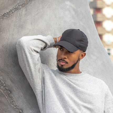 Impact 5-panel recycled cotton cap with AWARE™ tracer by XD Collection