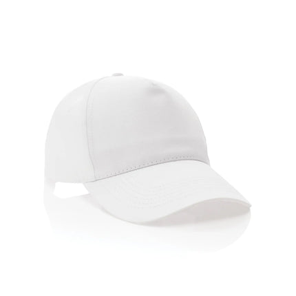 XD Collection Impact 5-panel recycled cotton cap with AWARE™ tracer