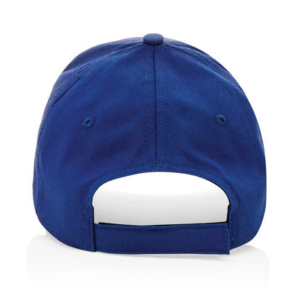 Impact 5-panel recycled cotton cap by XD Collection featuring AWARE™ tracer