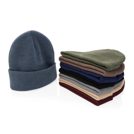 Polylana® beanie headwear by XD Collection in gray