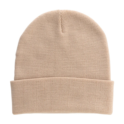 Pink Polylana® beanie by XD Collection showcasing soft