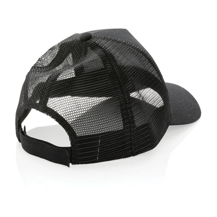 Brushed cotton 5-panel trucker cap by XD Collection