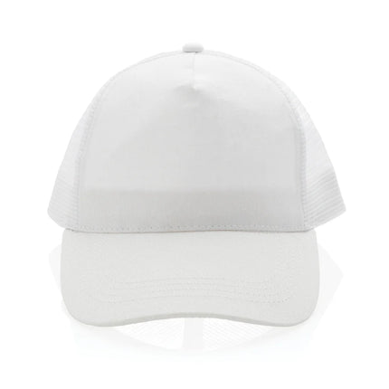 Brushed cotton 5-panel trucker cap by XD Collection