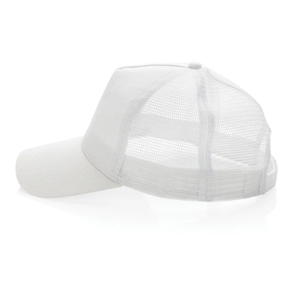 Brushed cotton 5-panel trucker cap by XD Collection