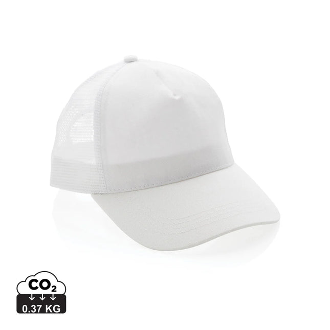 Brushed cotton 5-panel trucker cap by XD Collection