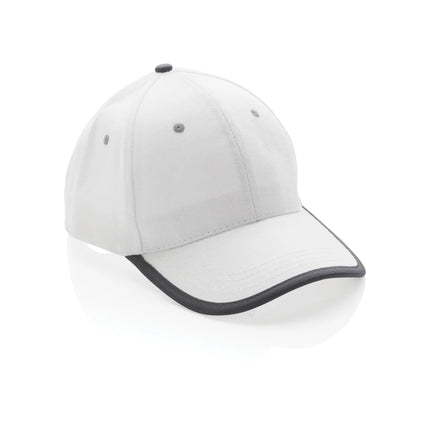 Brushed cotton 6-panel contrast cap by XD Collection