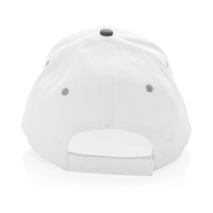 Brushed cotton 6-panel contrast cap by XD Collection
