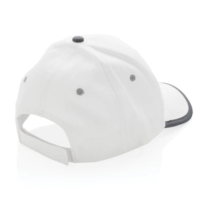 Brushed cotton 6-panel contrast cap by XD Collection