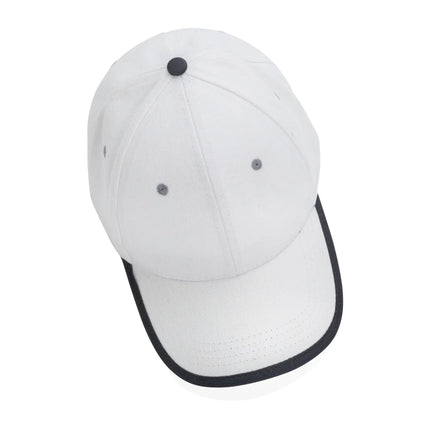  showing front view with adjustable strap and contrasting panels.