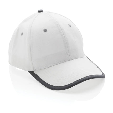 Brushed cotton 6-panel contrast cap by XD Collection