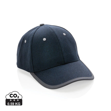Brushed cotton 6-panel contrast cap by XD Collection