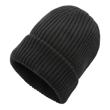  stylish design featuring ribbed knit.