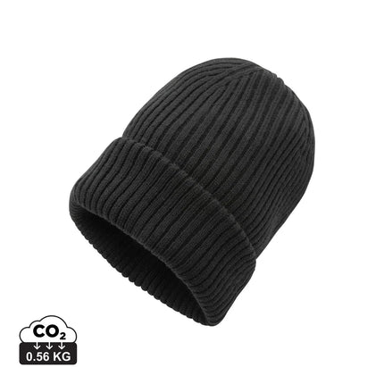  eco-friendly headwear in natural fiber knit.