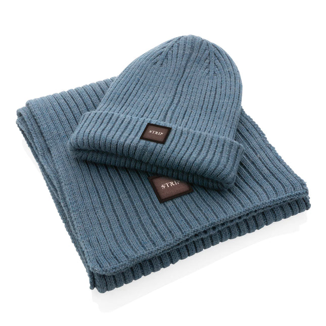  eco-friendly headwear with ribbed texture.