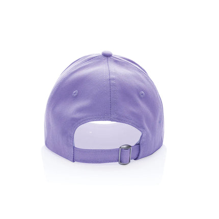  showcasing the eco-friendly headwear design and branding.