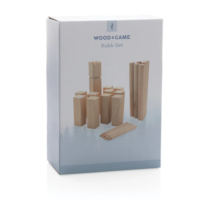 Outdoor wooden Kubb set by XD Collection