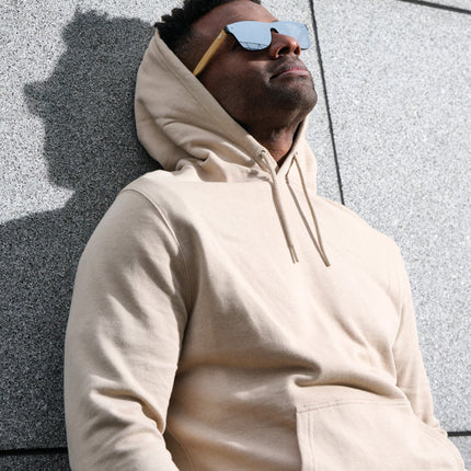 Prism RCS recycled plastic sunglasses with bamboo frame by XD Collection