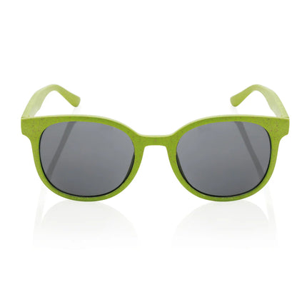 Wheat straw fibre outdoor sunglasses by XD Collection with round frames and tinted lenses