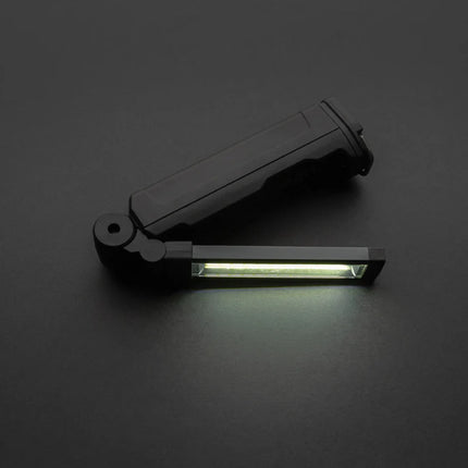 Gear X RCS plastic USB rechargeable worklight with bright LED torch for versatile tools and work illumination.
