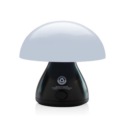 Luming RCS recycled plastic USB rechargeable table lamp from XD Collection