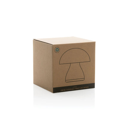 Luming RCS recycled plastic USB rechargeable table lamp by XD Collection