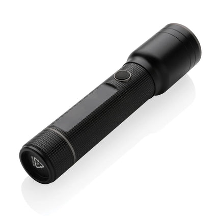 RCS recycled aluminum USB-rechargeable heavy duty torch - Custom Wood Designs