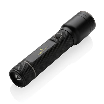 RCS recycled aluminum USB-rechargeable heavy duty torch - Custom Wood Designs
