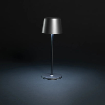 XD Collection Zenic RCS recycled plastic USB rechargeable table lamp with integrated tool and torch features