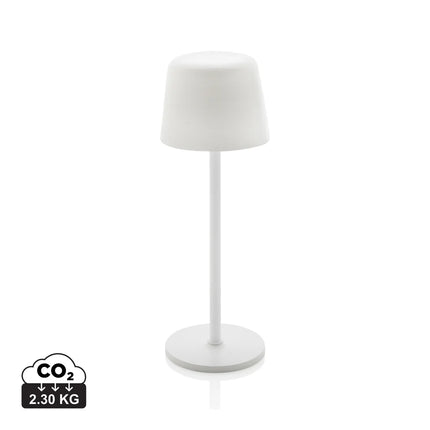 XD Collection Zenic RCS recycled plastic USB rechargeable table lamp