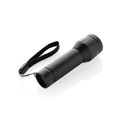 XD Collection Flara RSC recycled plastic USB-rechargeable torch