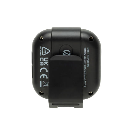  showing adjustable strap and sensor activation in use
