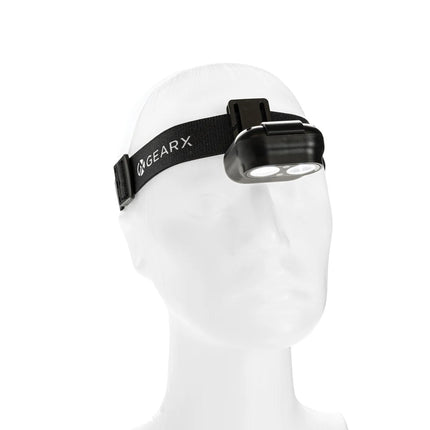 GearX RCS plastic head torch with motion sensor