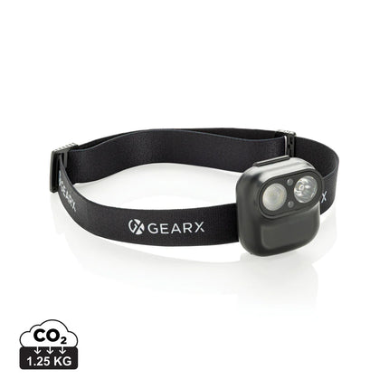 GearX Gear X RCS plastic head torch with motion sensor