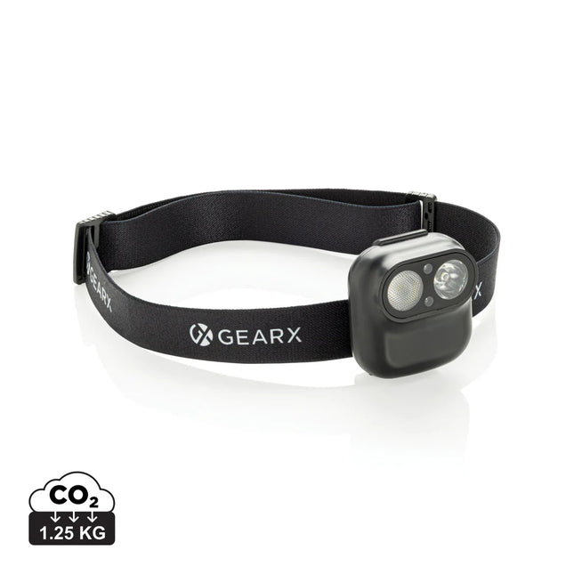 GearX Gear X RCS plastic head torch with motion sensor