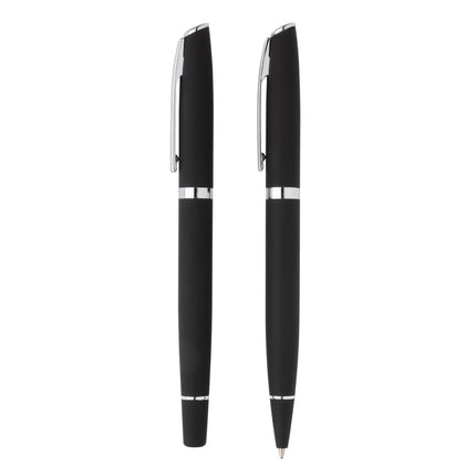 Set of deluxe XD Collection writing instruments featuring multiple pens with sleek designs and metallic finishes.