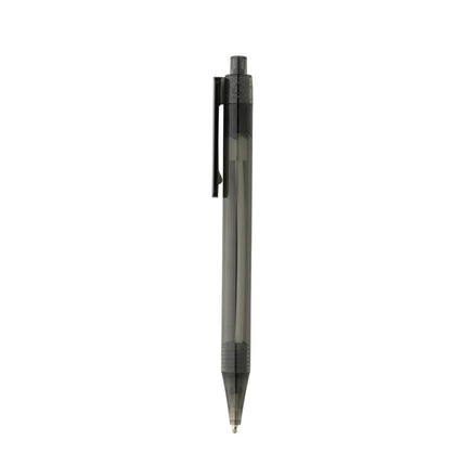 Transparent GRS RPET X8 writing instrument pen by XD Collection with a sleek