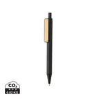Recycled ABS,Bamboo / black / 14 x ø 1.1 cm