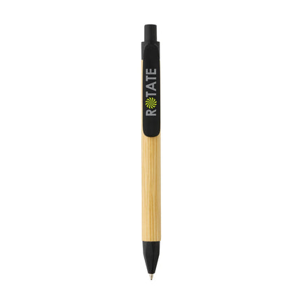  a stylish writing instrument made with eco-friendly materials.